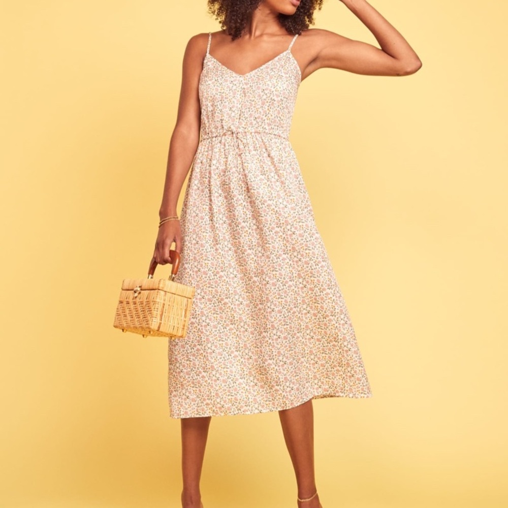 Reformation Autumn Dress Wedding Guest Dress Sundress